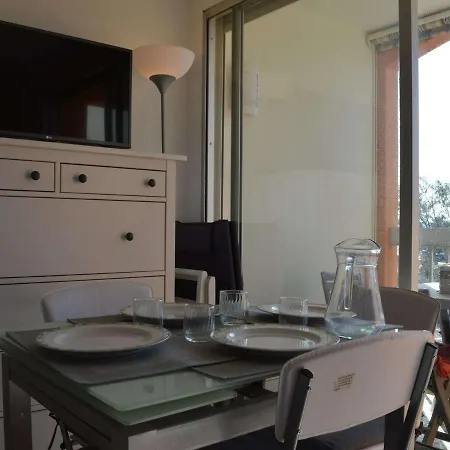 公寓 Studio Cosy A 200m De La Plage, Piscine Et Parking, 2-4 Pers, Cyprien - Fr-1-225d-11 *